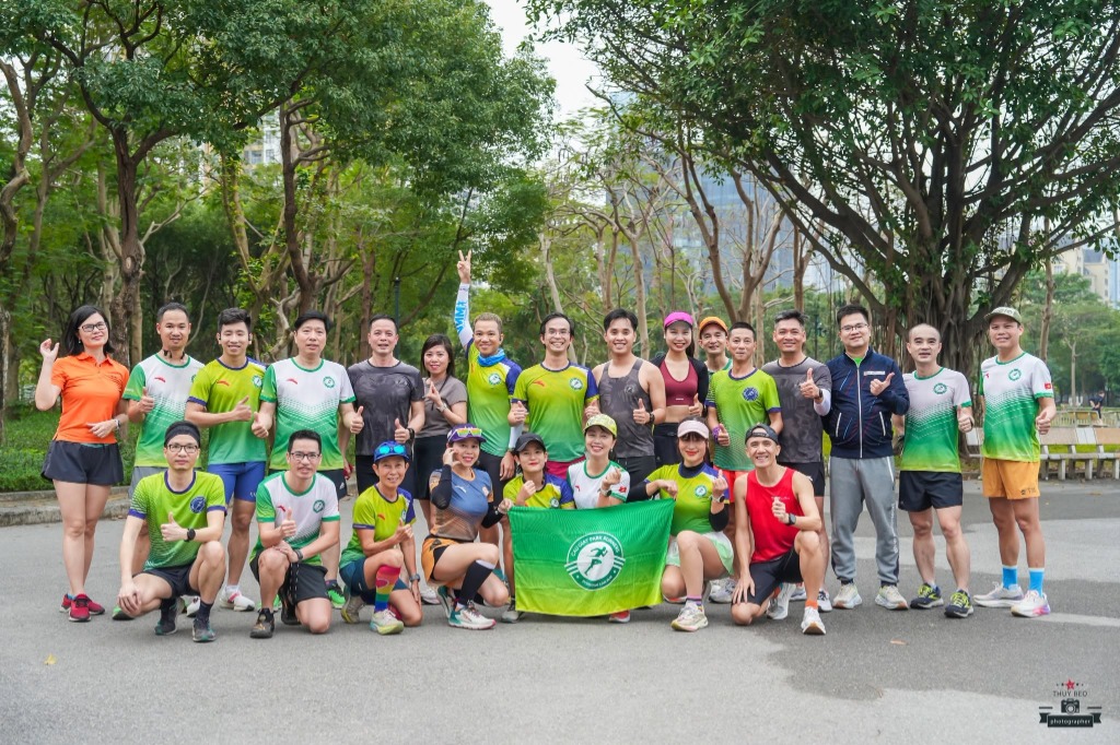 Đại gia đình Cau Giay Park Runners